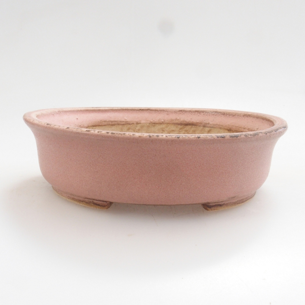 kerámia bonsai tál 10 x 8,5 x 4 cm, barna