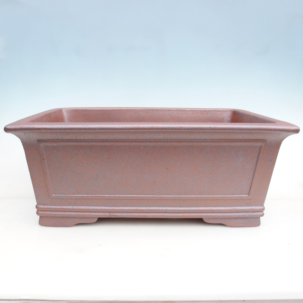 kerámia bonsai tál 52 x 37 x 20 cm , fém színű - CSAK SZEMÉLYES ELSZÁLLÍTÁS vagy raklapos szállítás