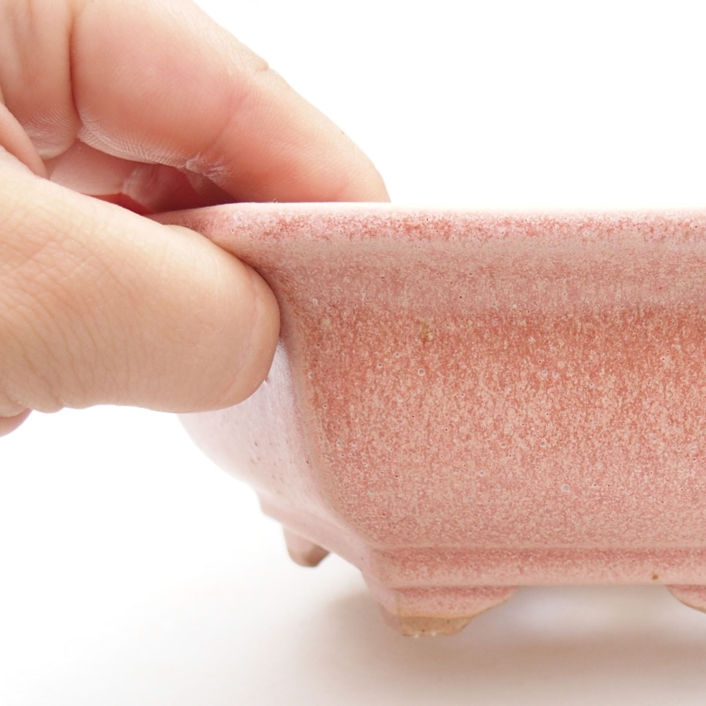 kerámia bonsai tál 22 x 17 x 5 cm, zöld