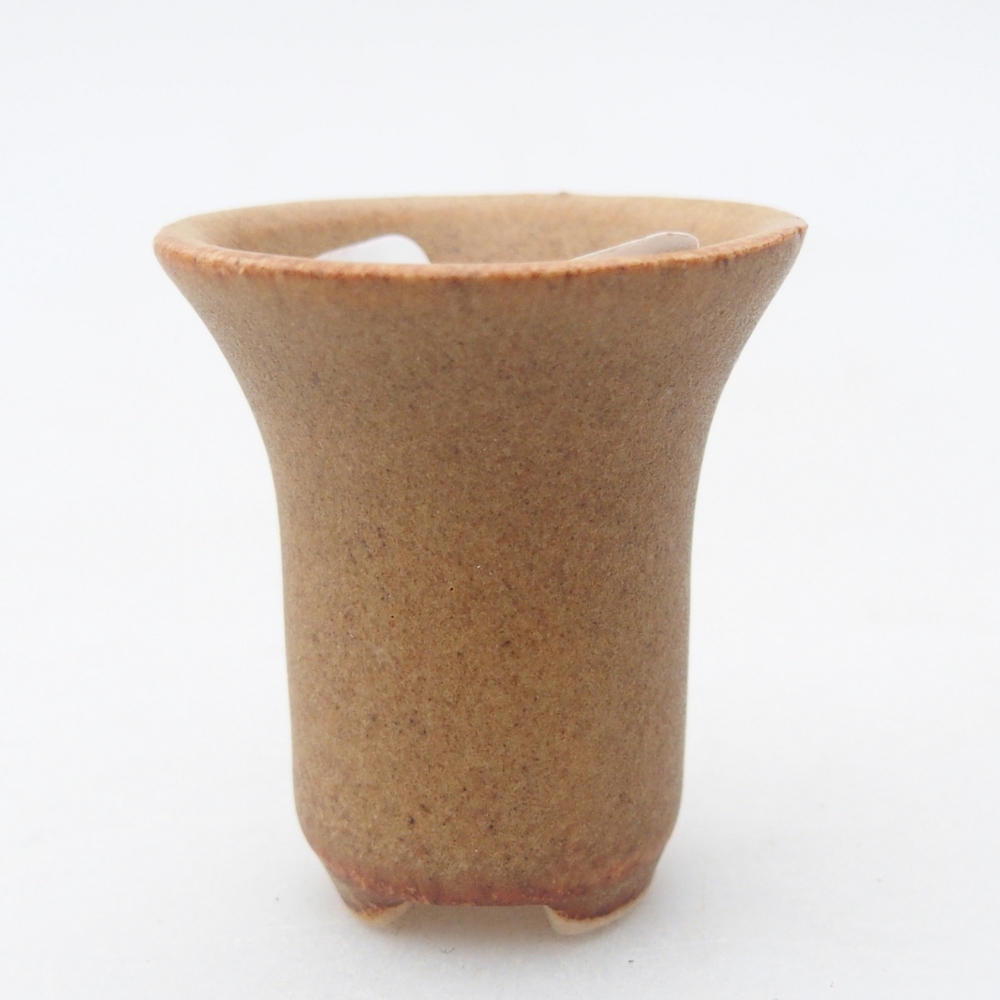 Mini bonsai tál 3 x 3 x 3,5 cm, barna