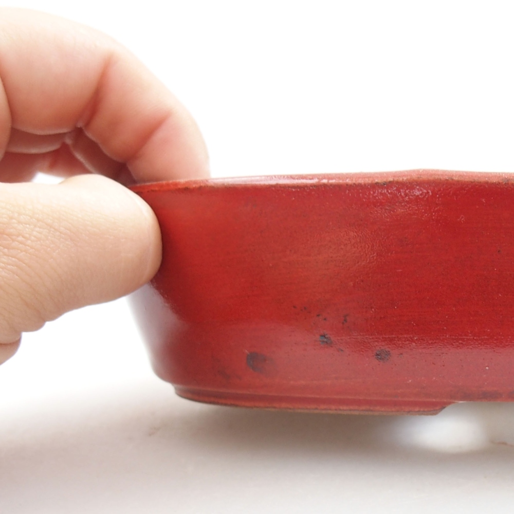 kerámia bonsai tál 22 x 17 x 5 cm, zöld