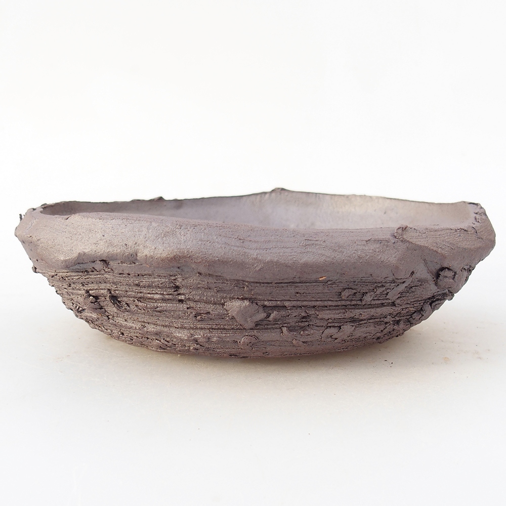 Kerámia bonsai tál 17 x 17 x 5,5 cm, fém színben