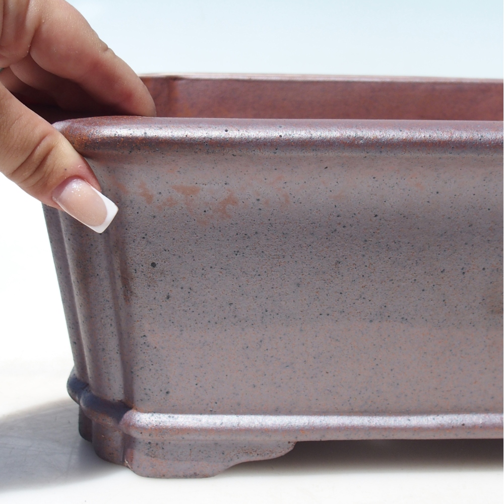 Tál 36 x 28 x 13,5 cm barna színben