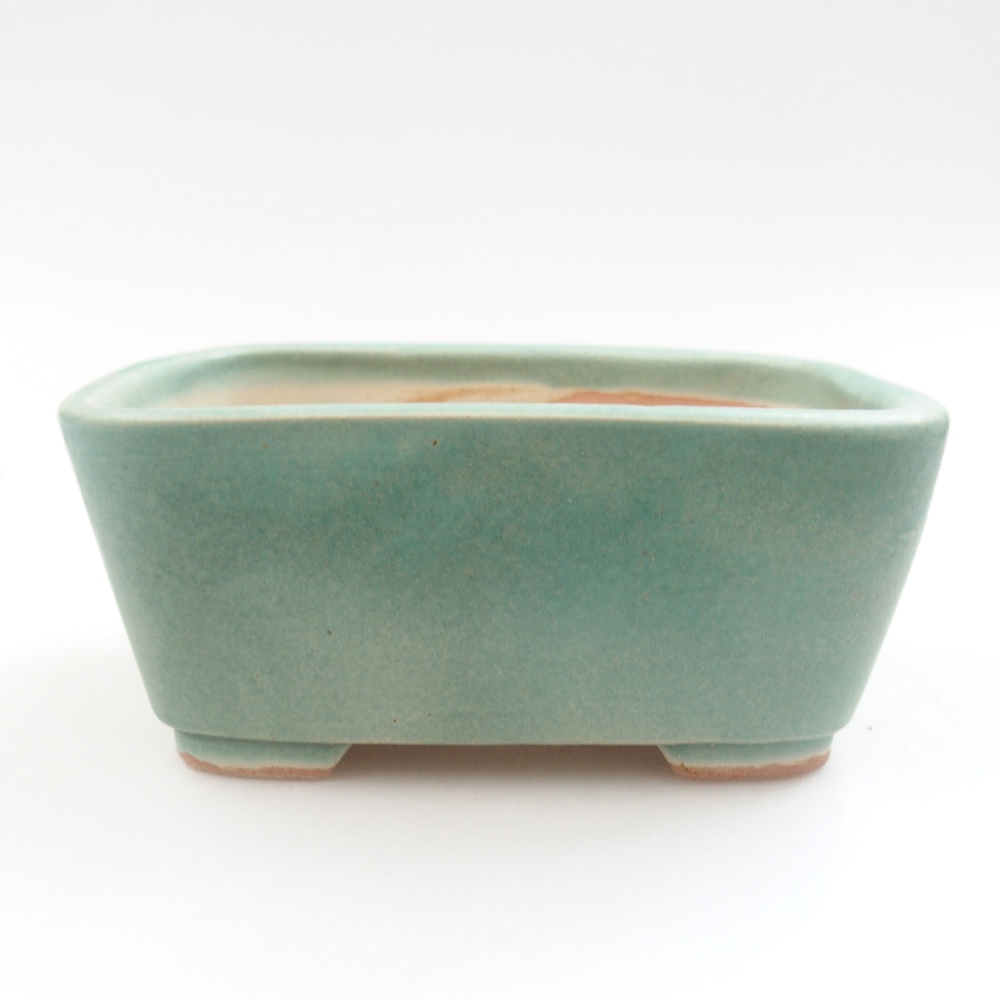 kerámia bonsai tál 22 x 17 x 5 cm, zöld