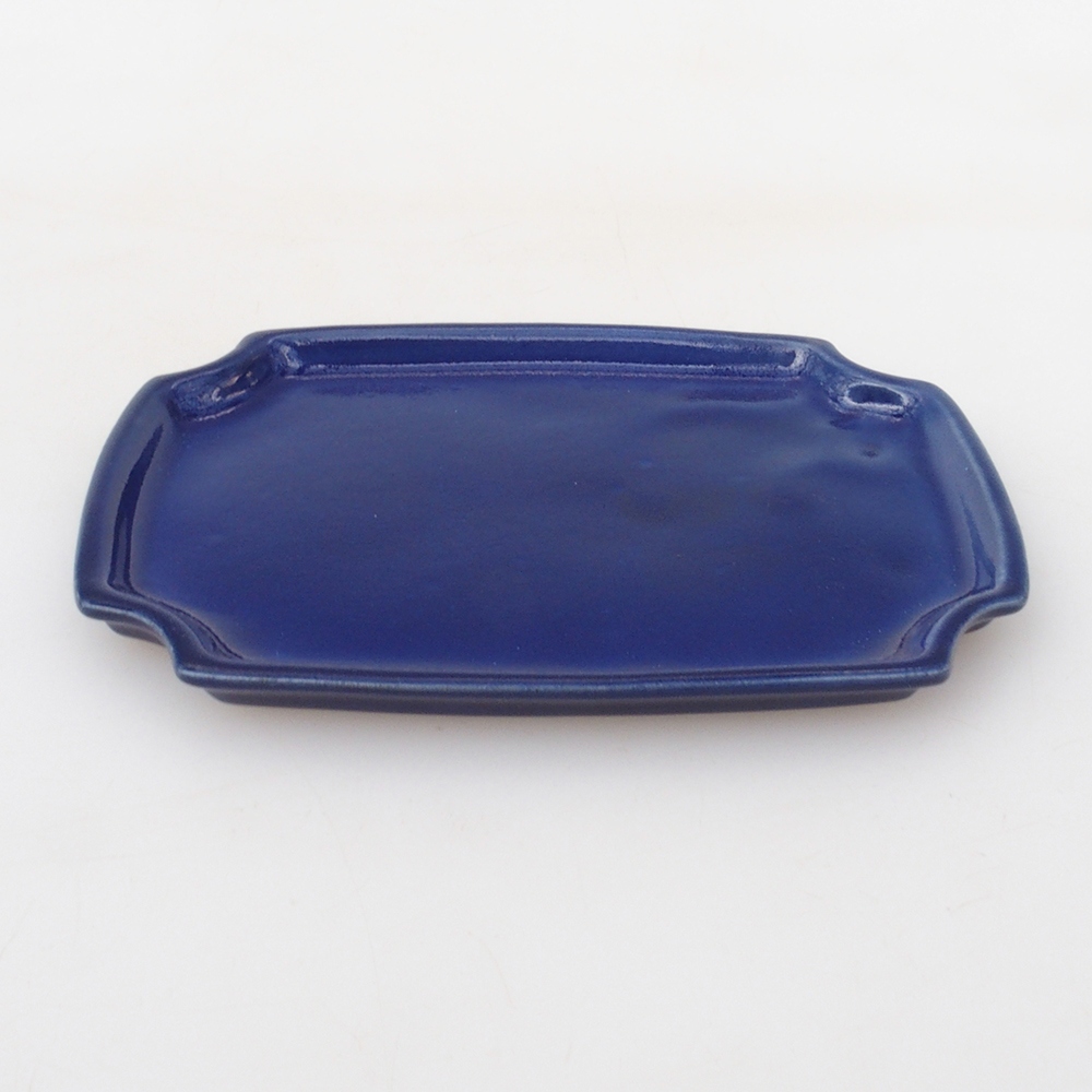 kerámia tál H17 -15,5 x 11 x 1 cm - kék