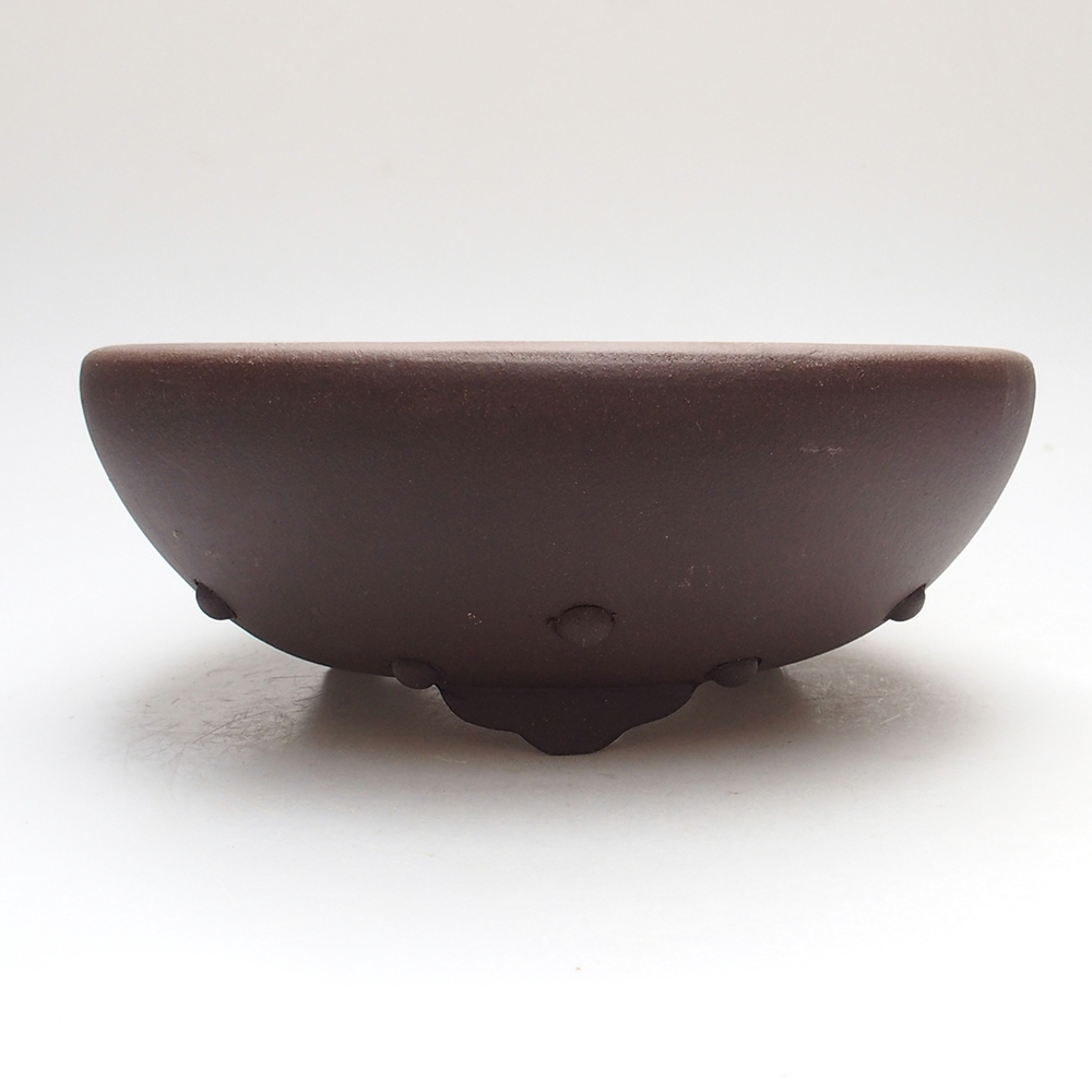 Tál 22 x 22 x 8,5 cm barna színben