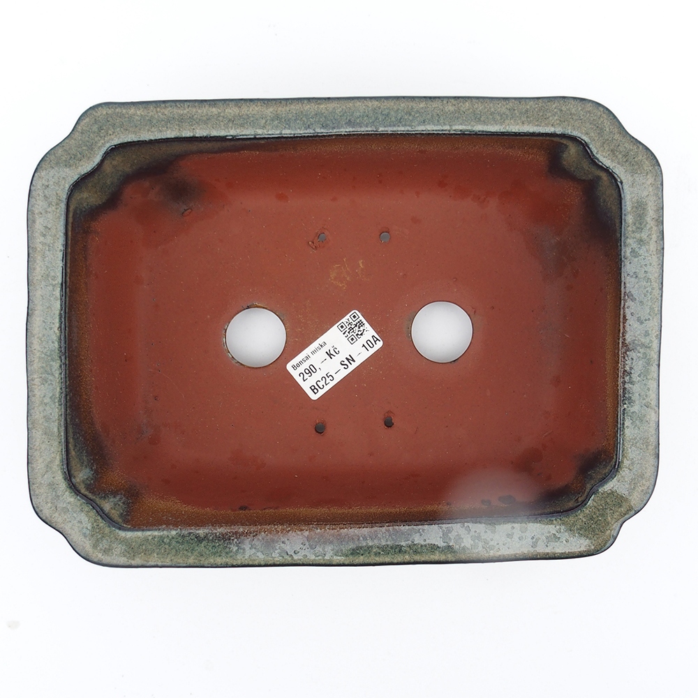 Tál 24 x 18 x 7,5 cm szürke