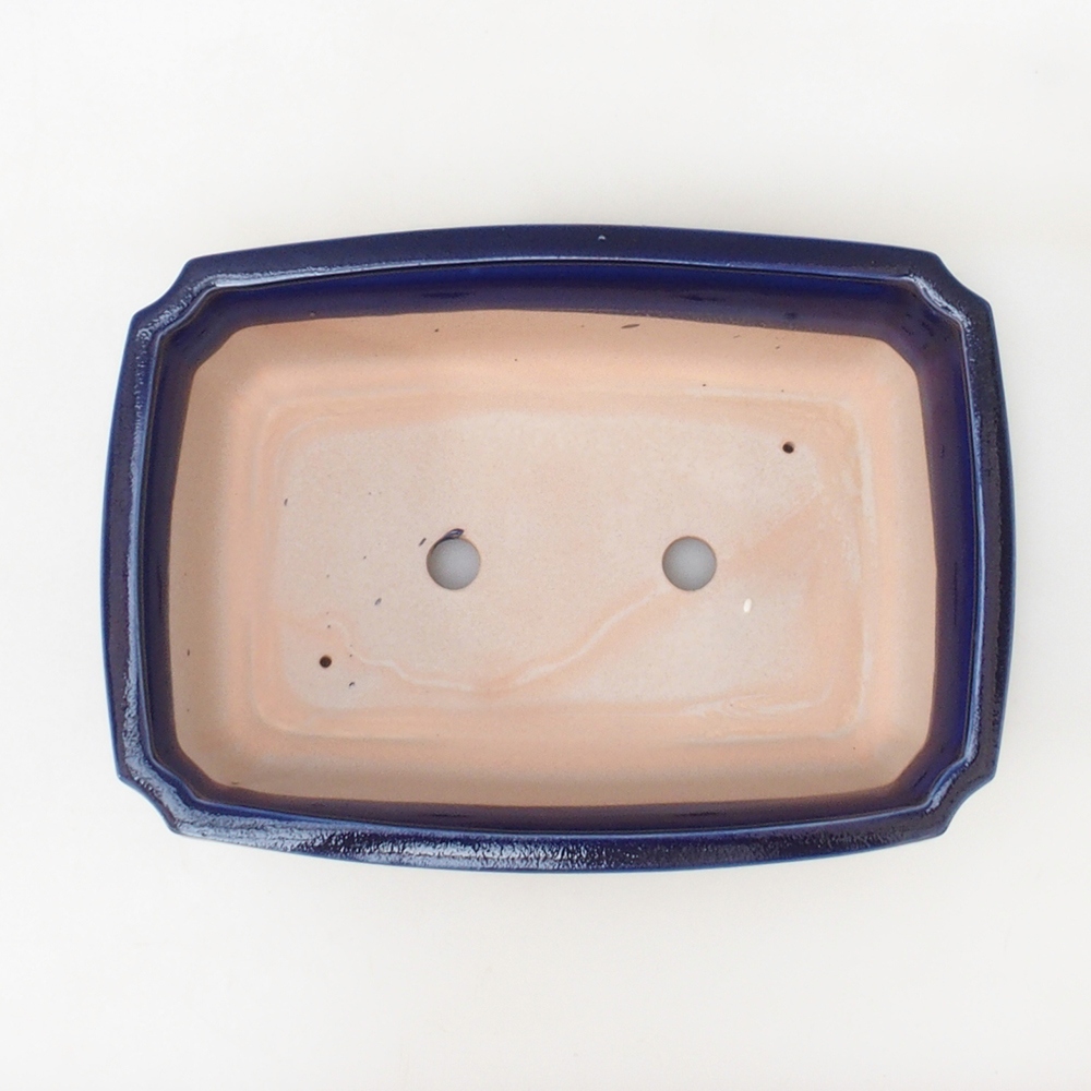 Bonsai tál H07 - 30 x 20,5 x 8 cm. - kék