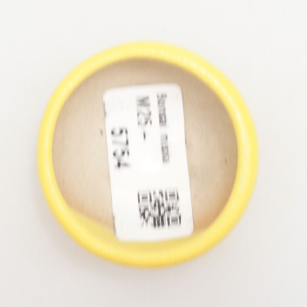 kerámia bonsai tál 5 x 5 x 2 cm, sárga