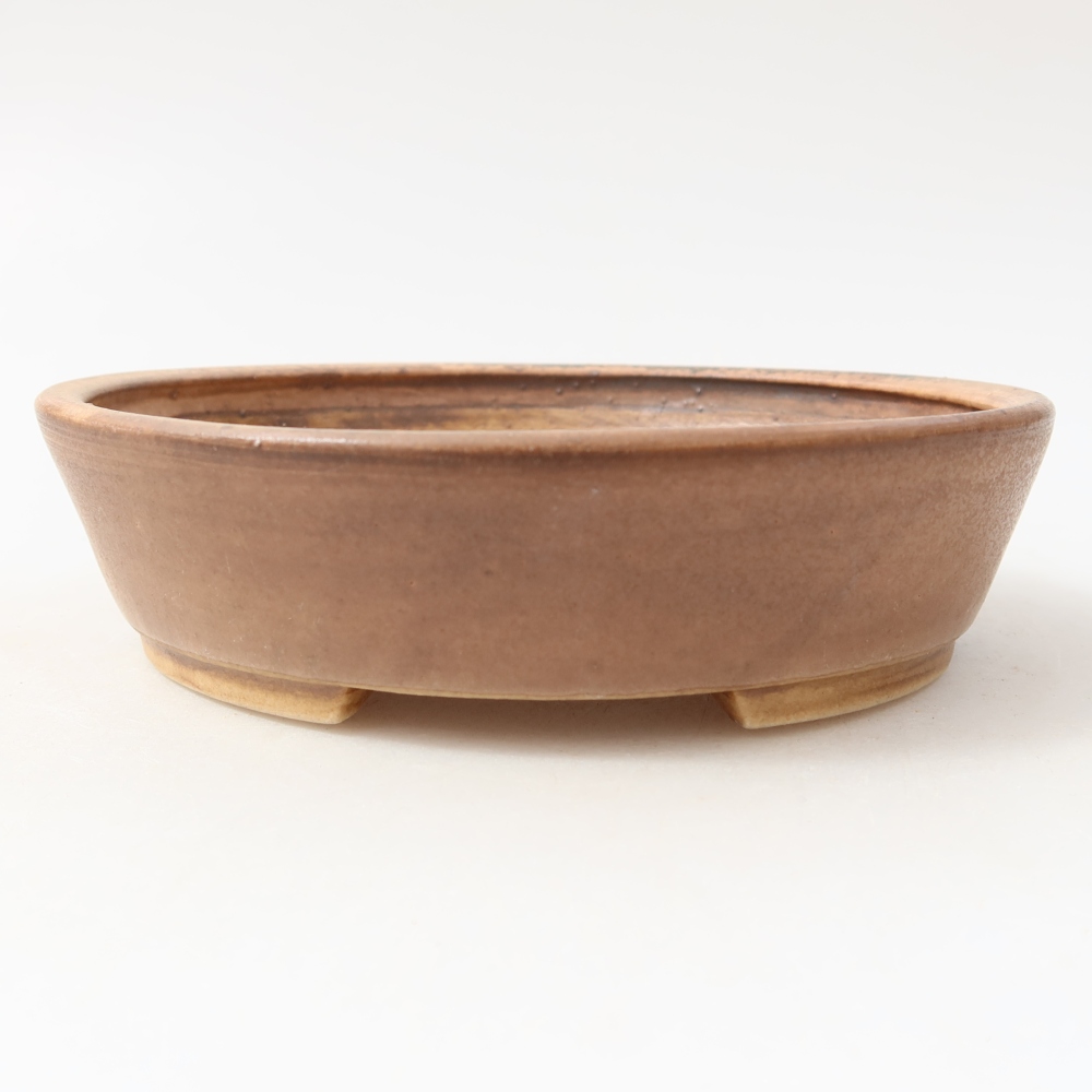 kerámia bonsai tál 15 x 14 x 4 cm, rózsaszínű