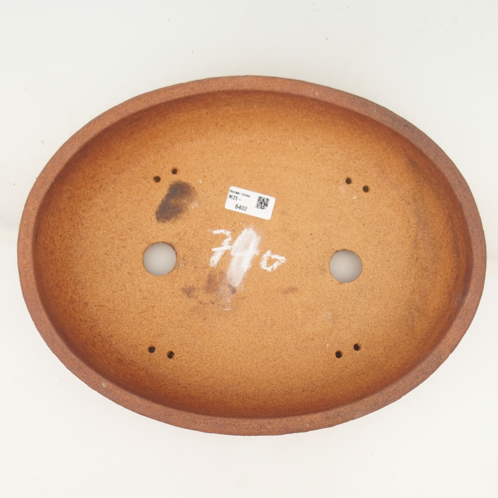 Bonsai tál 35,5 x 27 x 8 cm , színe barna