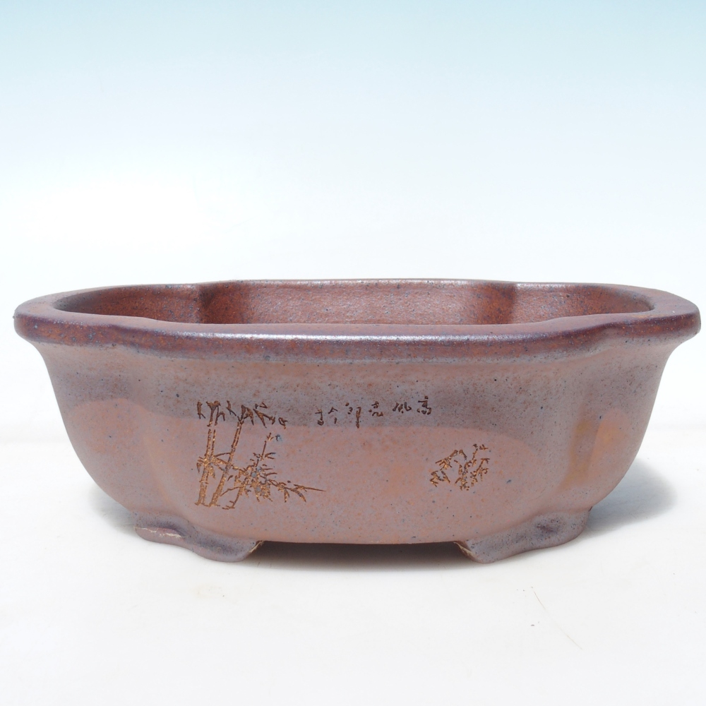 Tál 25 x 19,5 x 8,5 cm barna színben
