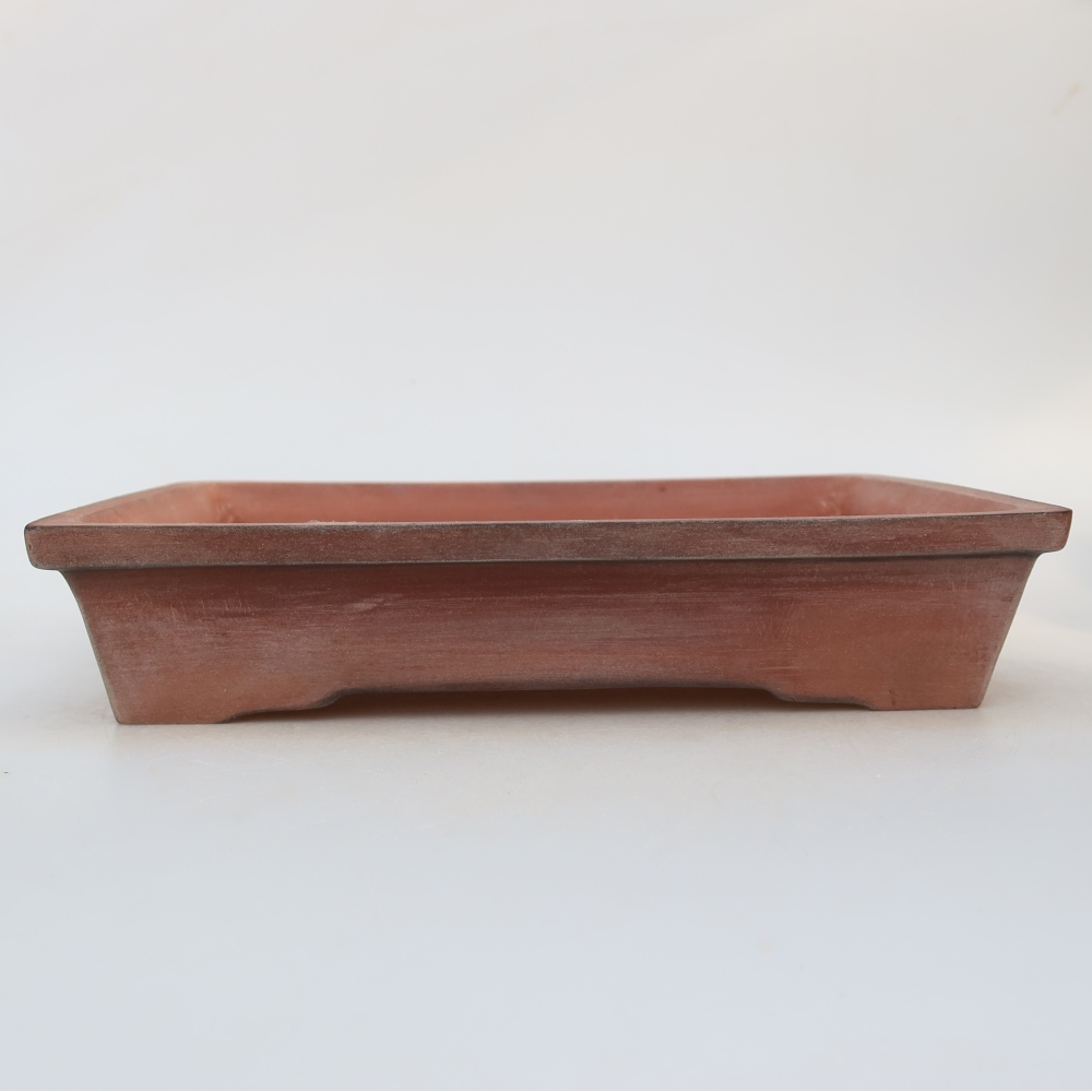 Kerámia tál  26 x 20 x 5 cm, téglavörös színű