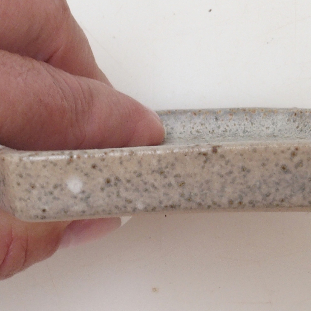 Bonsai hatszög D3 - 11 x 9,5 x 1 cm - bézs színű