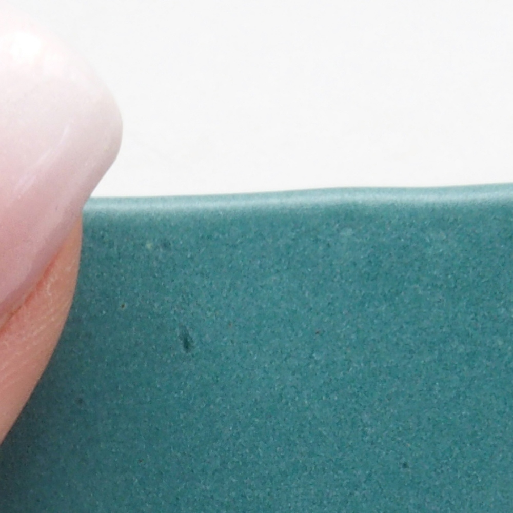 kerámia bonsai tál 6,5 x 5,5 x 4 cm, kék színben