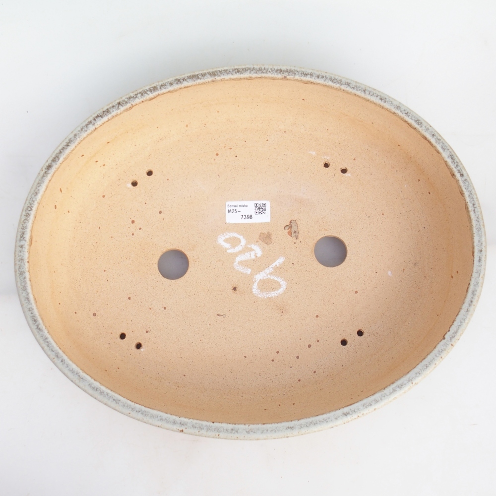 Bonsai tál 39 x 31 x 8 cm , bézs színű