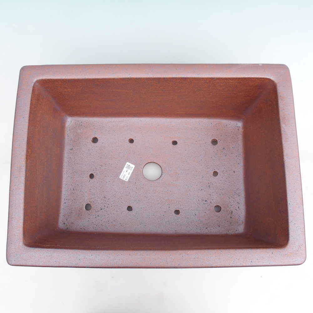 kerámia bonsai tál 52 x 37 x 20 cm , fém színű - CSAK SZEMÉLYES ELSZÁLLÍTÁS vagy raklapos szállítás