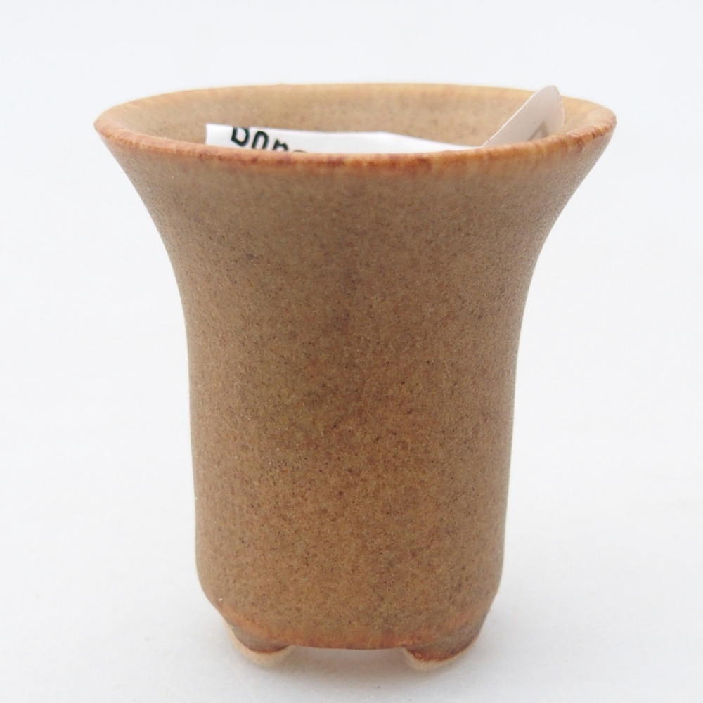 Mini bonsai tál 3 x 3 x 3,5 cm, barna