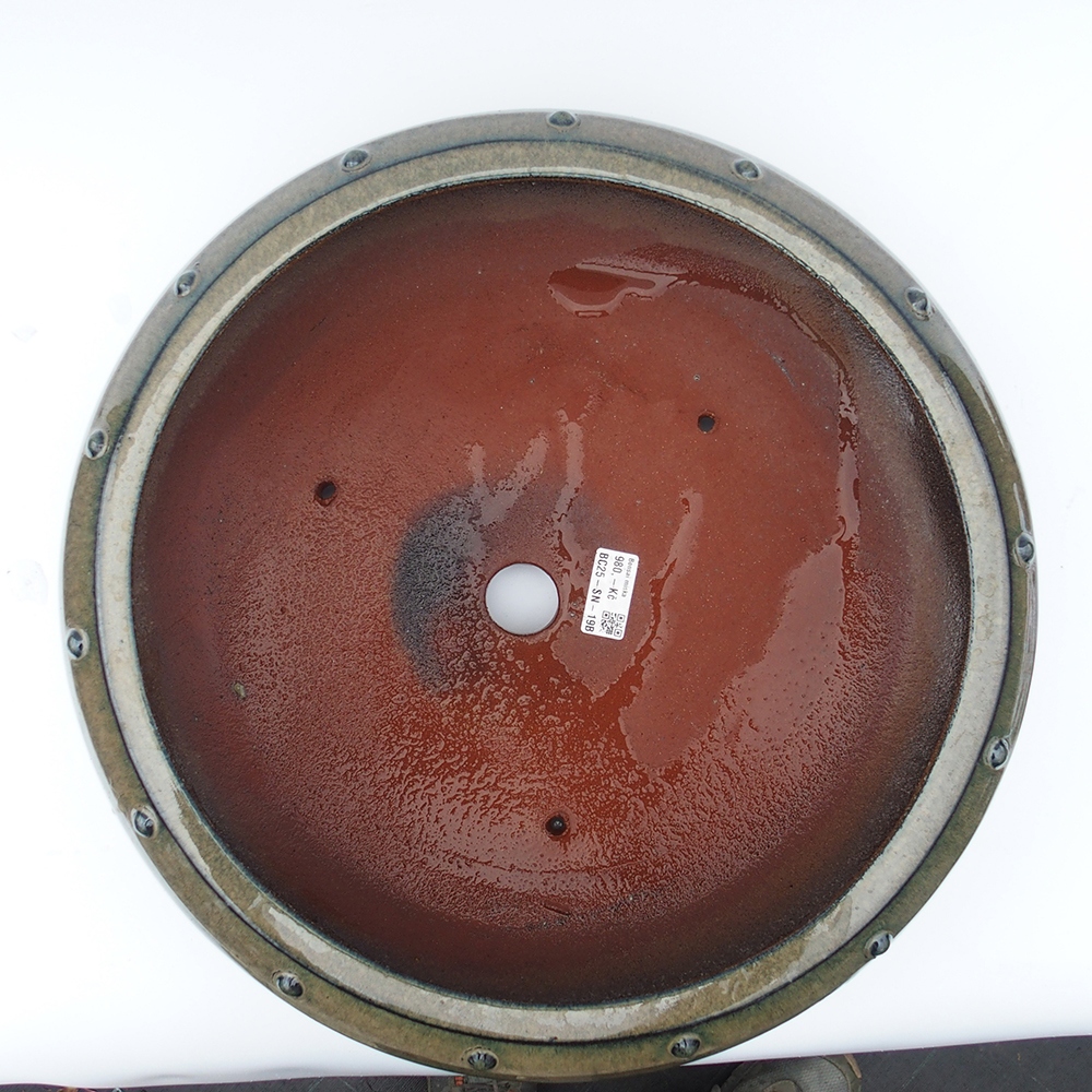 Tál 41 x 41 x 13,5 cm szürke