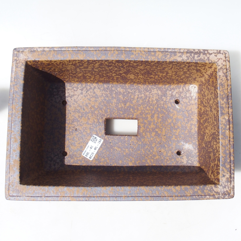 Tál 33,5 x 23 x 12,5 cm barna színben