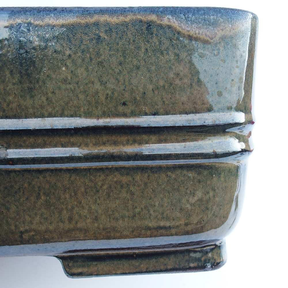 Tál 40 x 29 x 14,5 cm szürke