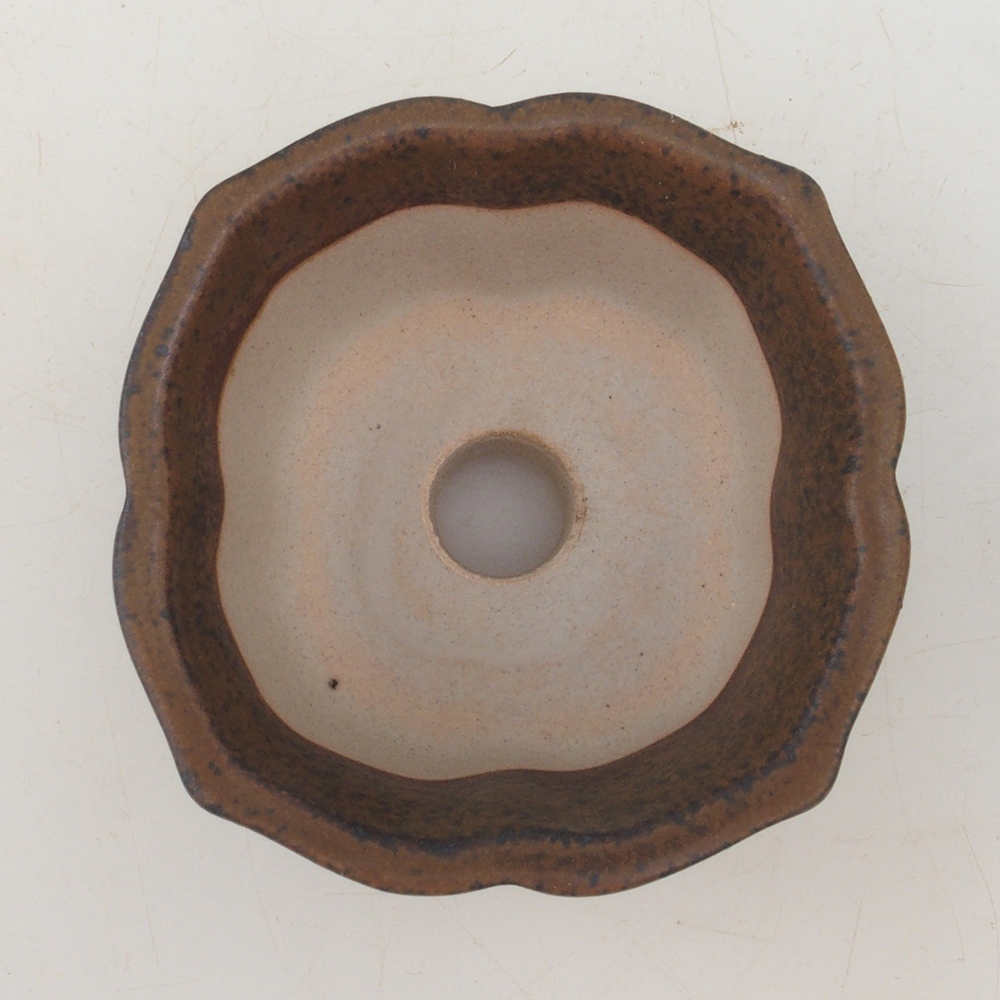 Bonsai tál H95 - 7,5 x 7,5 x 4 cm - barna