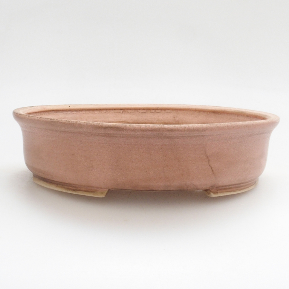 kerámia bonsai tál 10 x 8,5 x 4 cm, barna