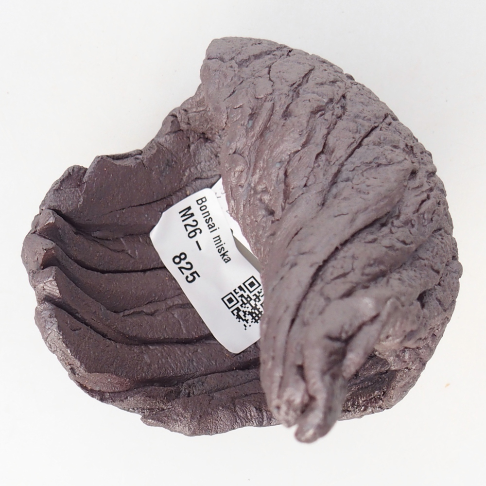 Kerámia kagyló 9 x 8,5 x 13,5 cm , fémes színű