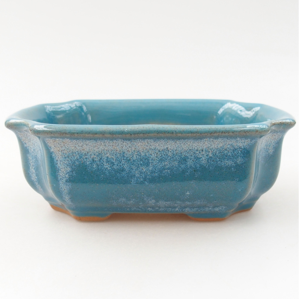 kerámia bonsai tál 22 x 17 x 5 cm, zöld