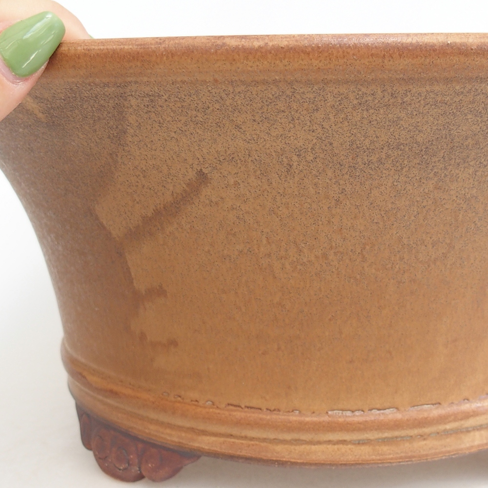 kerámia bonsai tál 32 x 32 x 14 cm, rózsaszínű