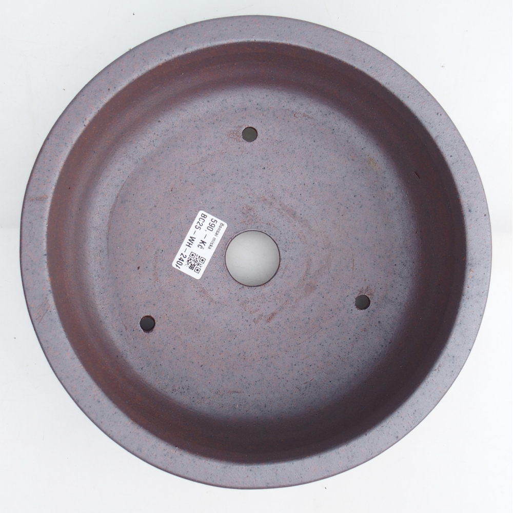 Kerámia bonsai tál 25,5 x 25,5 x 9,5 cm, fém színben