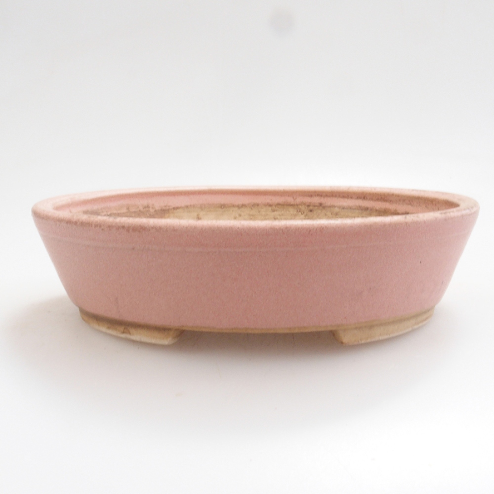 kerámia bonsai tál 10 x 8,5 x 4 cm, barna