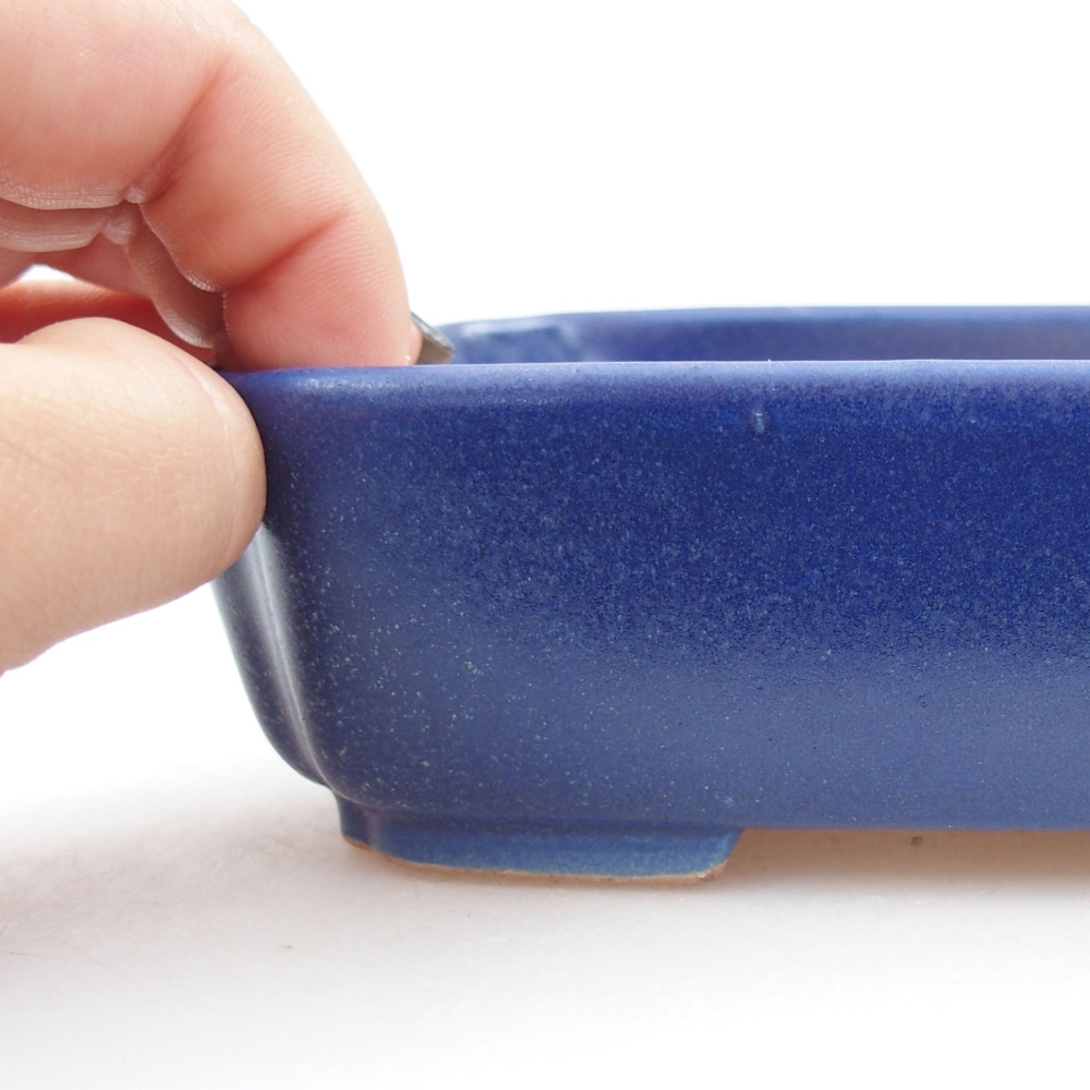 kerámia bonsai tál 22 x 17 x 5 cm, zöld