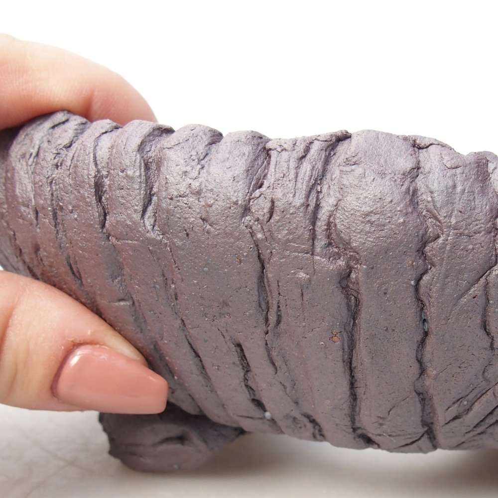 Kerámia bonsai tál 16,5 x 16,5 x 6,5 cm, fém színben