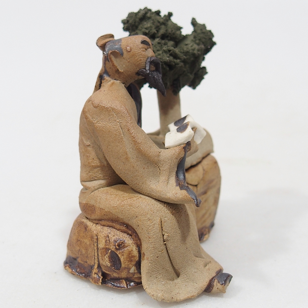 Kerámia figura - Bonsaiista