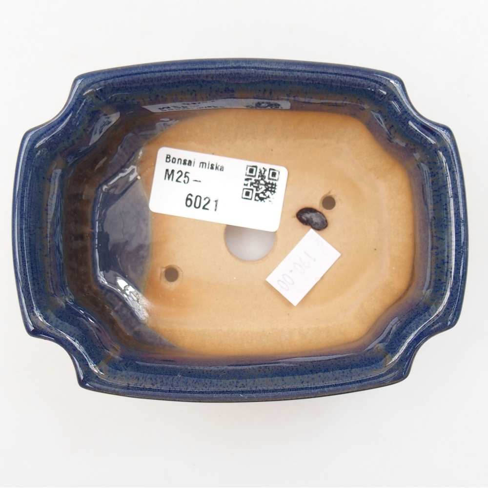 kerámia bonsai tál 22 x 17 x 5 cm, zöld
