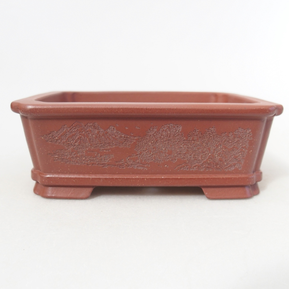 Tál 11 x 9 x 3,5 cm tégla színű