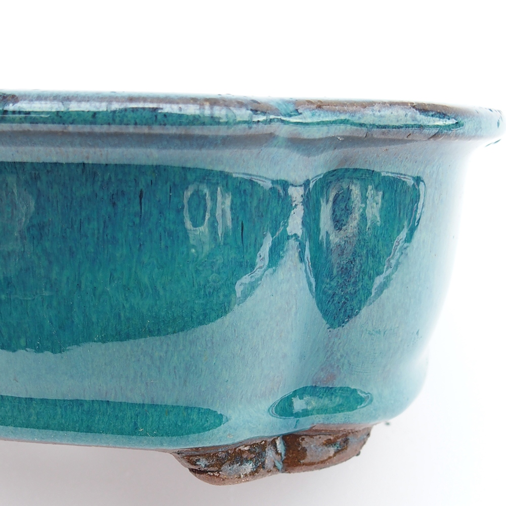 Tál 20 x 16 x 6,5 cm kék-zöld