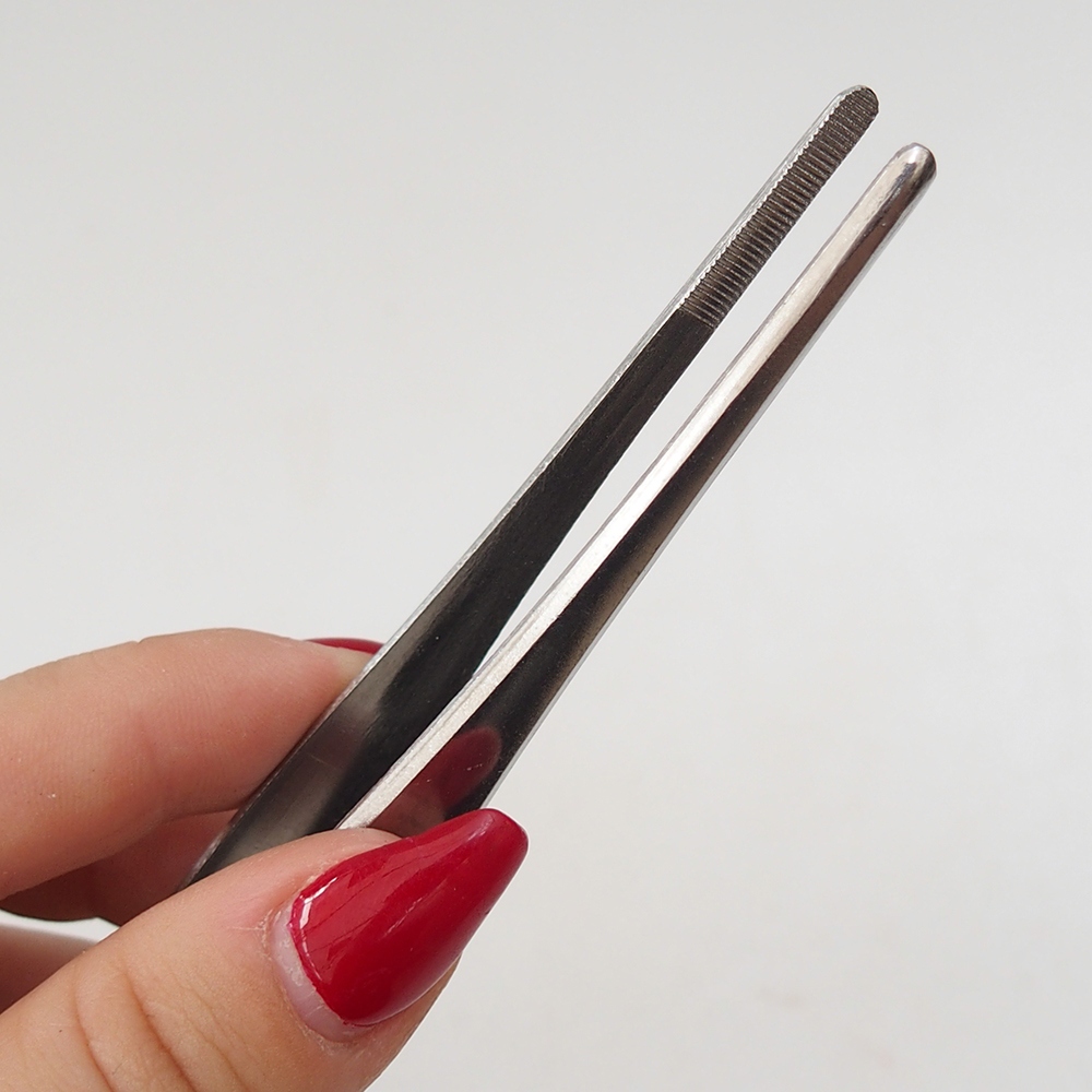 Spatula és csipesz 22 cm - rozsdamentes acélból készült