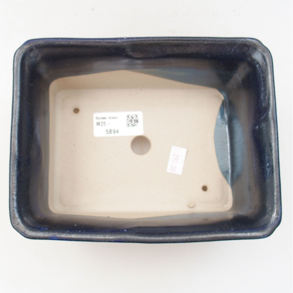 kerámia bonsai tál 22 x 17 x 5 cm, zöld