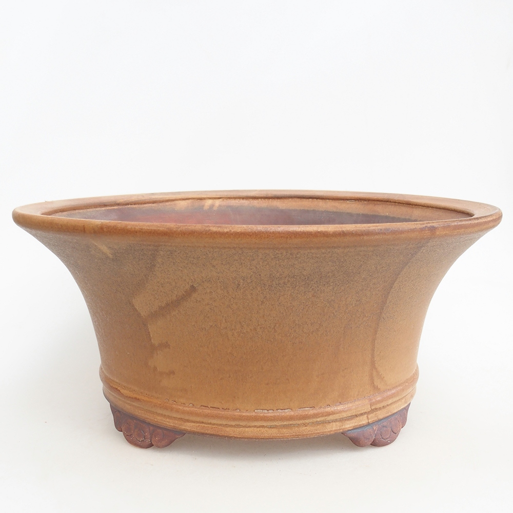 kerámia bonsai tál 32 x 32 x 14 cm, rózsaszínű