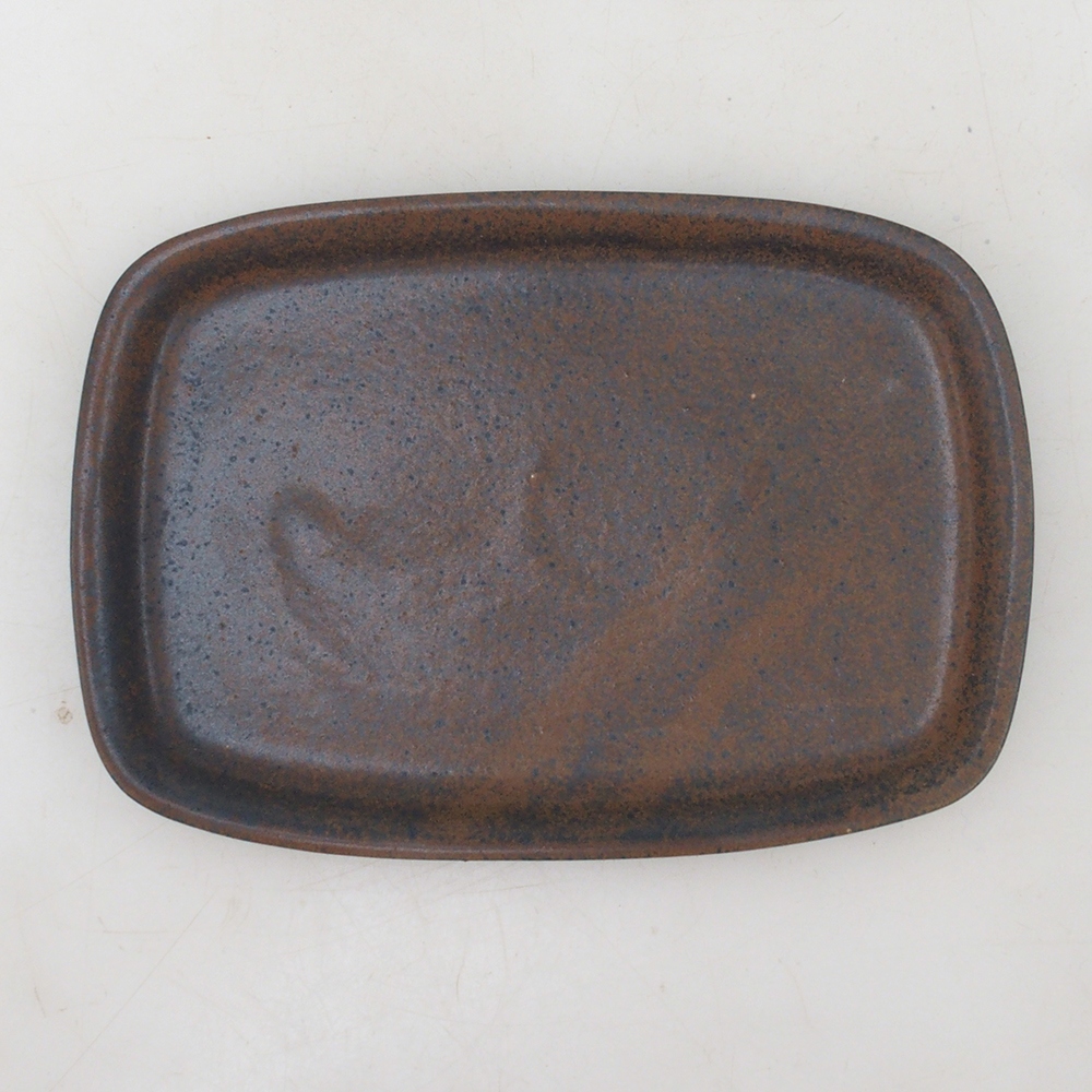 Bonsai tál + csészealj H02 - barna