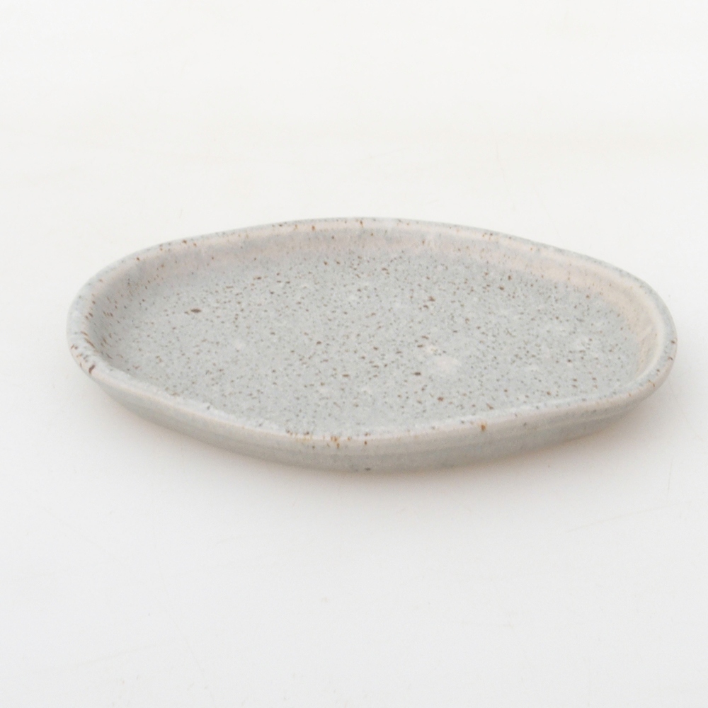 Kerámia tál H05 -11 x 8,5 x 1 cm - bézs színben