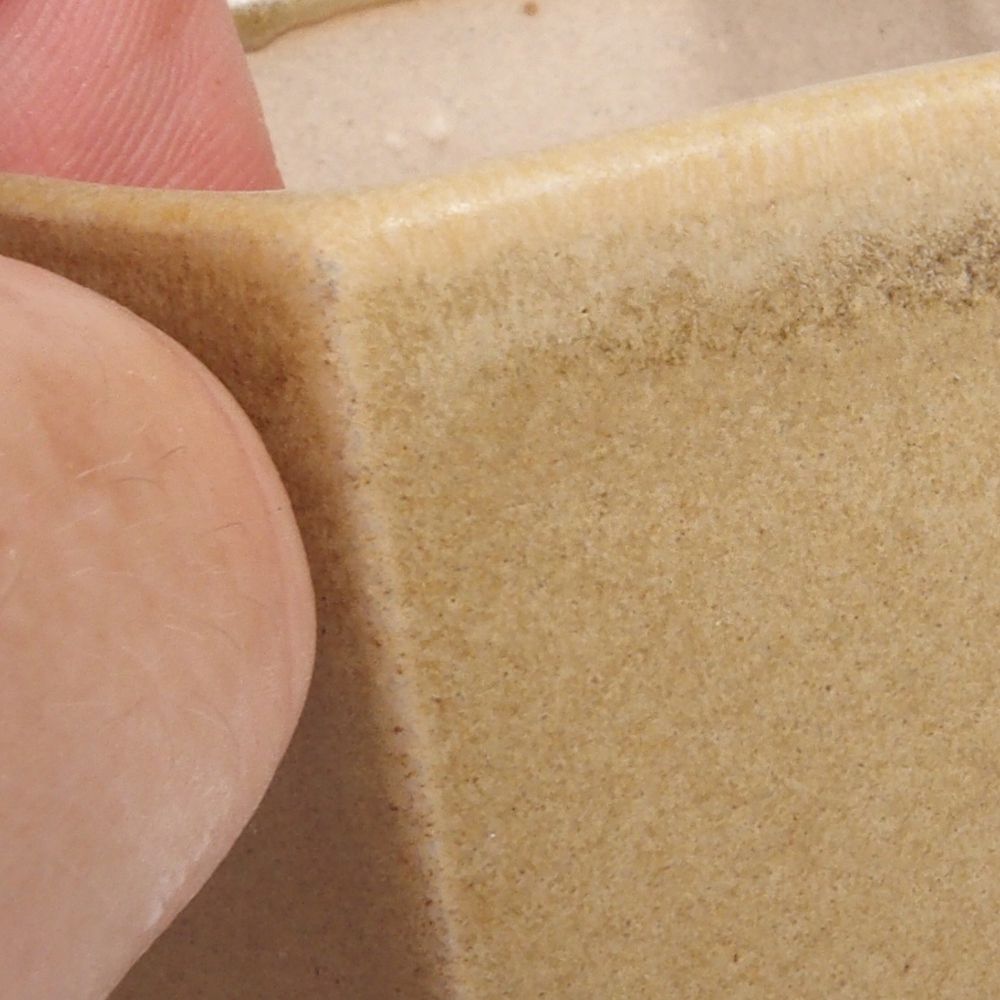 Mini bonsai tál 7 x 5,5 x 4,5 cm, barna