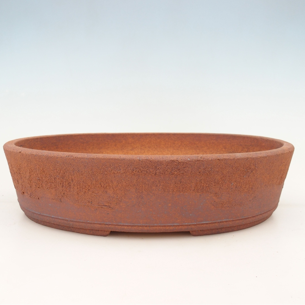 Bonsai tál 35,5 x 27 x 8 cm , színe barna