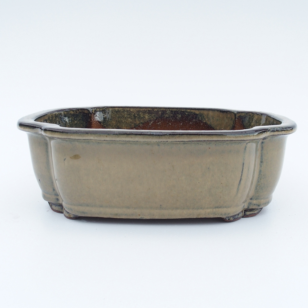 Tál 26 x 20 x 8,5 cm szürke-bézs színben