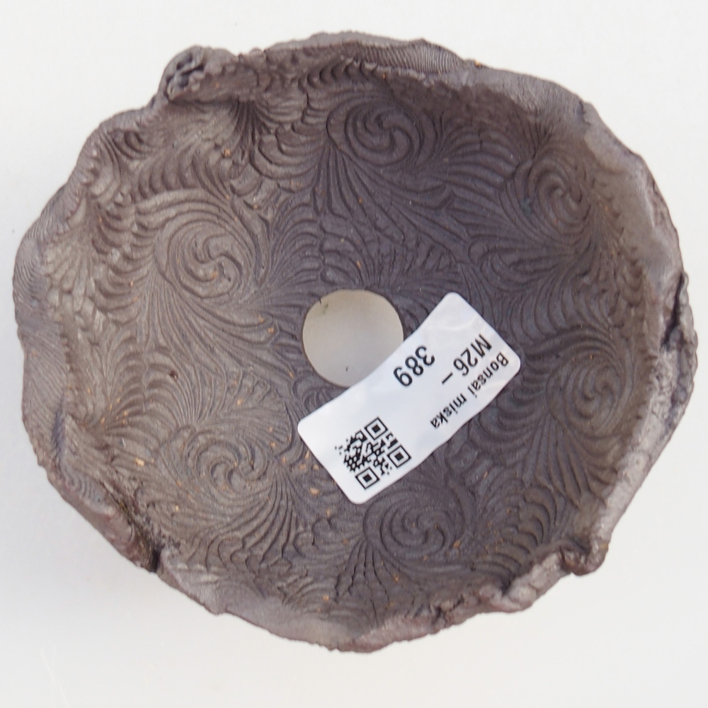 Kerámia kagyló 10 x 9 x 7 cm , fémes színű