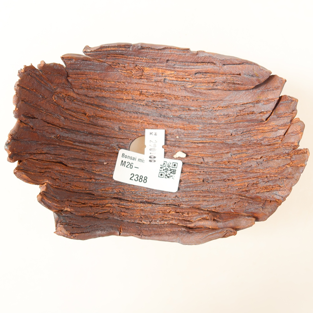 Kerámia héj  15 x 11 x 7,5 cm, barna színű