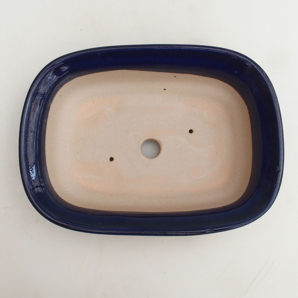 Bonsai tál H25 - 23 x 17 x 5,5 cm. - kék