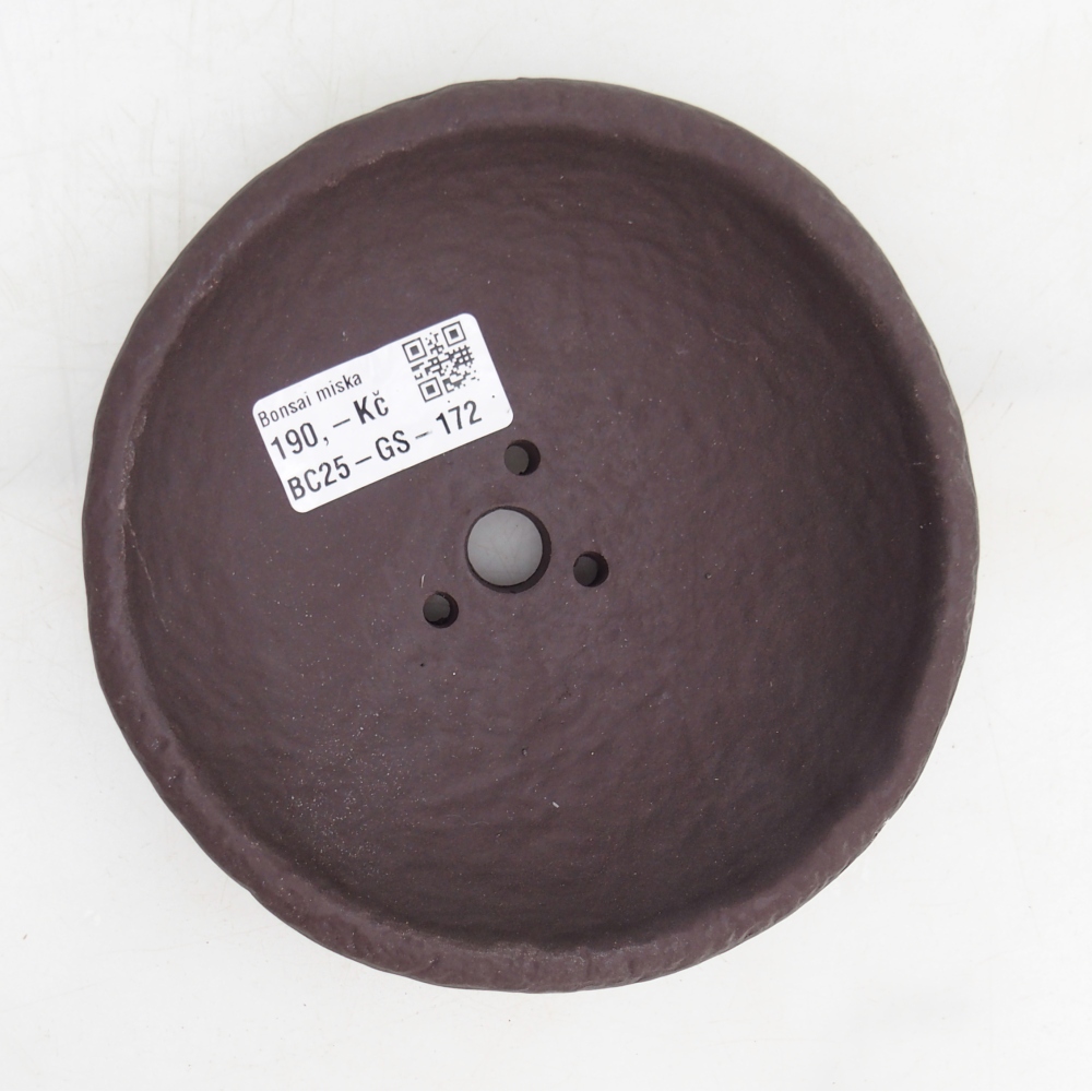 Kerámia kagyló 14 x 14 x 4 cm , színe barna